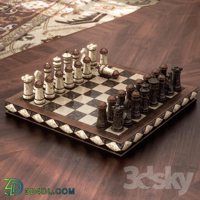 Other decorative objects - Decorative Chess by Astoria Grand