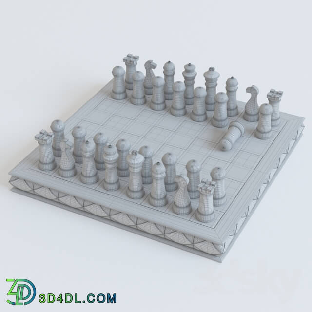 Other decorative objects - Decorative Chess by Astoria Grand