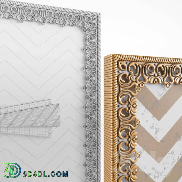 Frame - Tie decorative painting