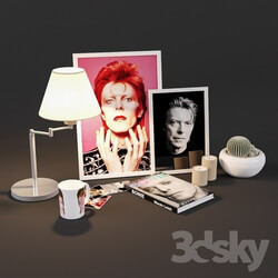 Decorative set - David Bowie fan set 