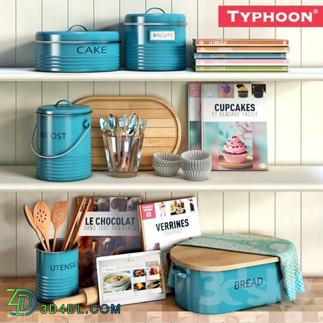 Other kitchen accessories - Typhoon Vintage Kitchen Blue