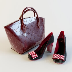 Clothes and shoes - LV bag and shoes 