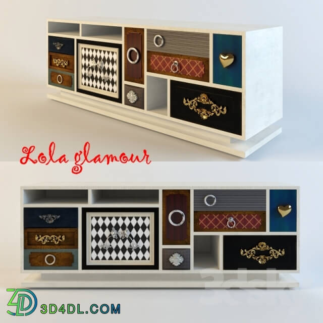 Sideboard _ Chest of drawer - Lola Glamour Art. 22071