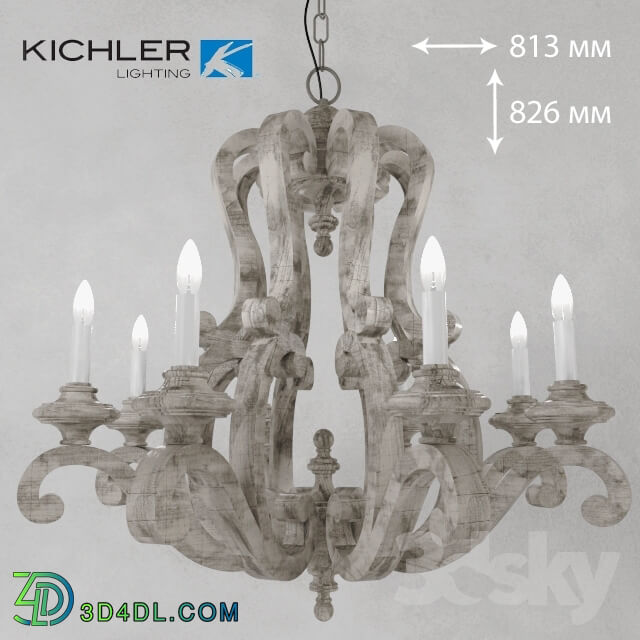 Ceiling light - Kichler Lighting _ Hayman Bay Collection _ Hayman Bay 8 Light