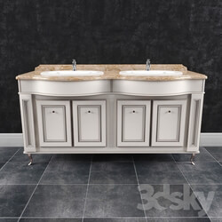 Bathroom furniture - Cupboard under the sink Caprigo Fresco 160 double 