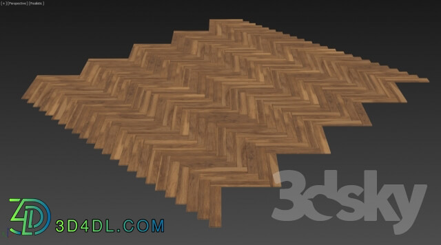 Wood - Parquet 42 _without the use of plug-ins_