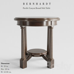 Table - Bernhardt Round Side Table 