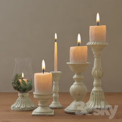 Other decorative objects - LEAH CANDLE HOLDERS 