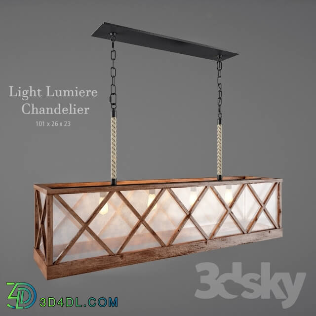 Ceiling light - Light Lumiere Chandelier