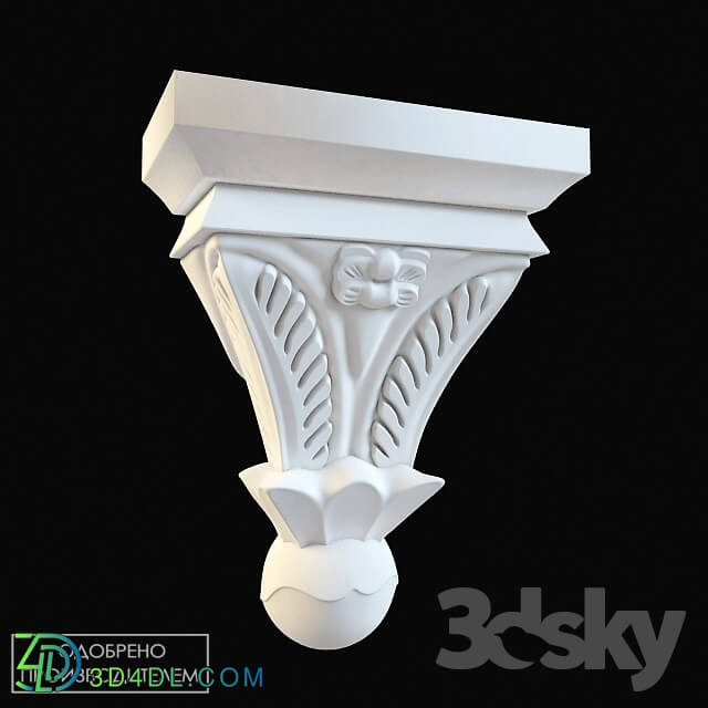 Decorative plaster - Bracket