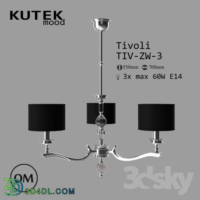 Ceiling light - Kutek Mood _Tivoli_ TIV-ZW-3