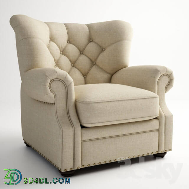 Arm chair - GRAMERCY HOME - ROCKFORD RECLINER 602.011