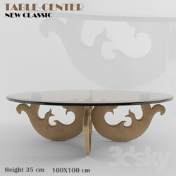 Table - Table Center New Classic 