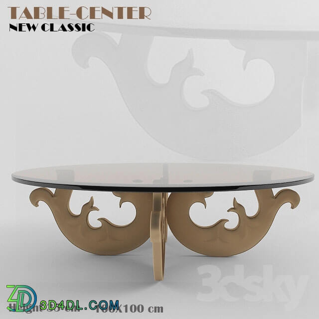 Table - Table Center New Classic