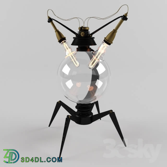 Table lamp - Table lamp in the style of steampunk