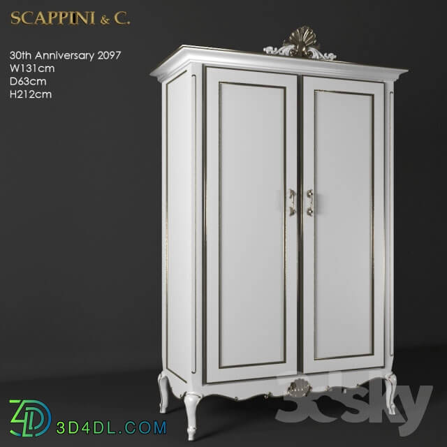 Wardrobe _ Display cabinets - Wardrobe Scappini_ 30th Anniversary 2097