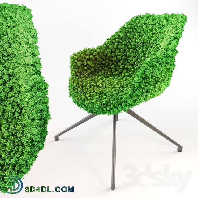 Chair - Moss Chair - Natural Green