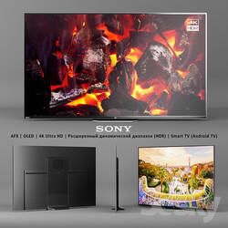 TV - Sony AF8 _ OLED _ 4K Ultra HD _ _HDR_ _ Smart TV _Android TV_ 