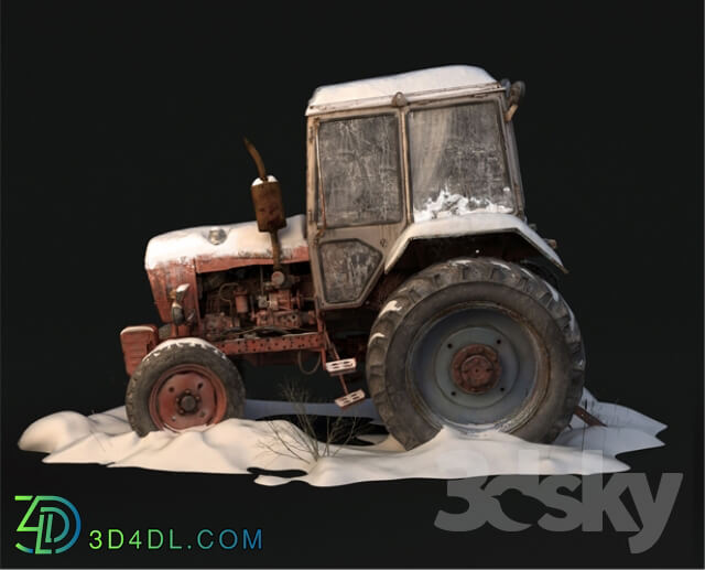 Transport - Old tractor
