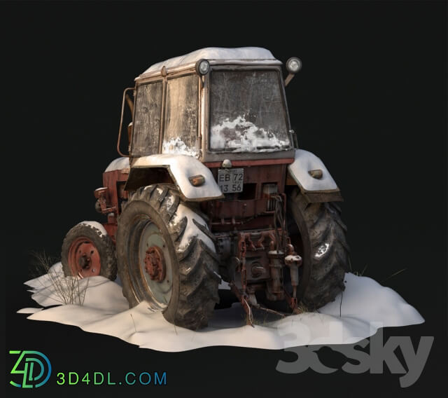 Transport - Old tractor