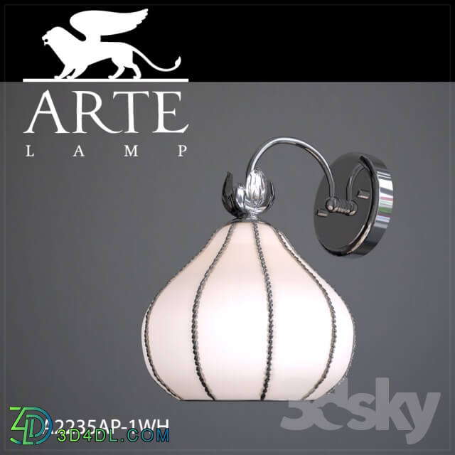 Wall light - Bra ArteLamp A2235AP-1WH