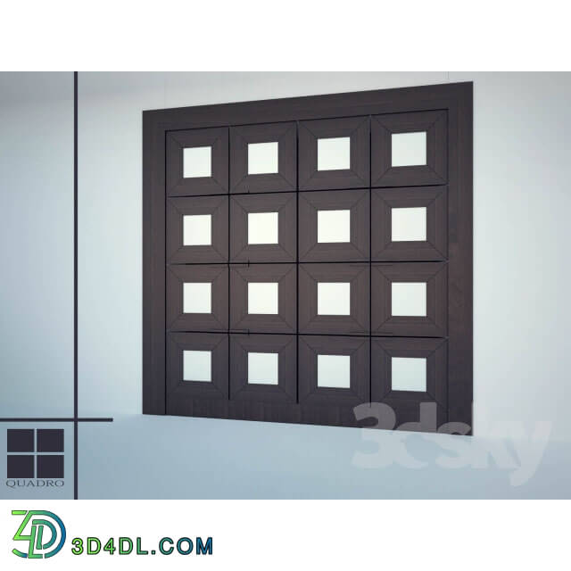 Wardrobe _ Display cabinets - Built-in wardrobe - Quadro