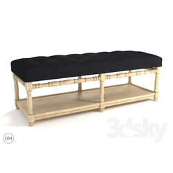 Other soft seating - Napa velvet bench 7801-1105 
