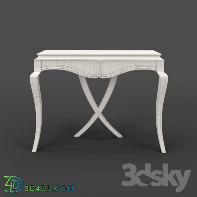 Table - OM Fratelli Barri ROMA Console in Beige Varnish finish _Beige B__ FB.CS.RM.145