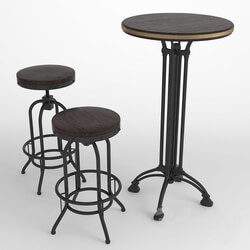 Table _ Chair - Bar table stools 