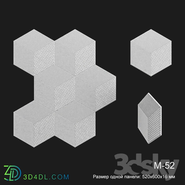 3D panel - M-52