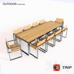 Table _ Chair - Dining Furniture Set _ TRIF-MEBEL 