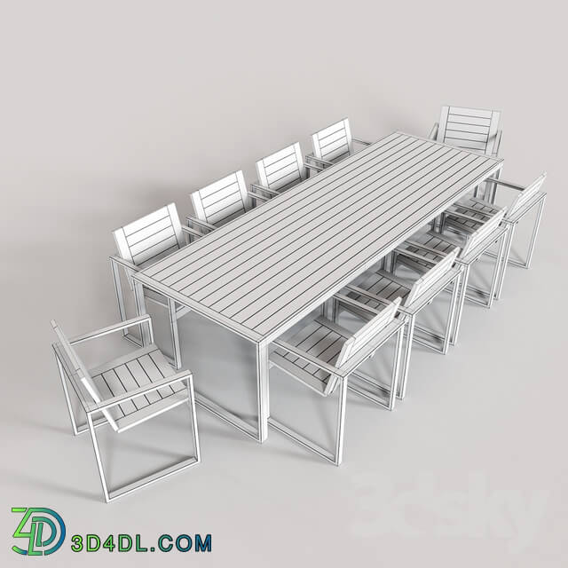 Table _ Chair - Dining Furniture Set _ TRIF-MEBEL