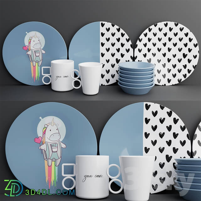 Tableware - Cookware Set _ Dishes set 1