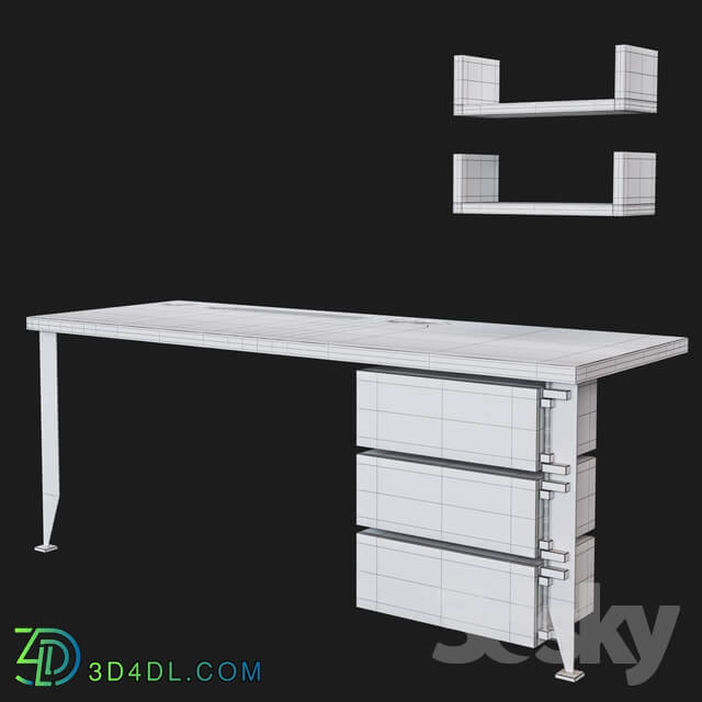 Office furniture - GAEL CAMU FAHRI DESK