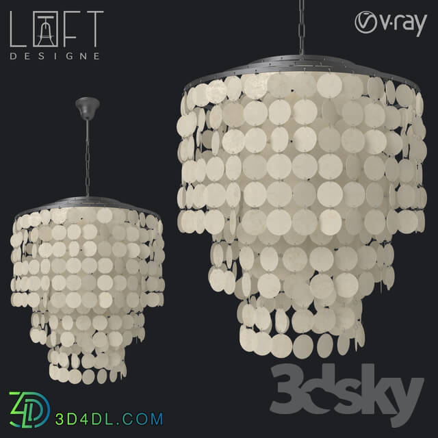 Ceiling light - Pendant lamp LoftDesigne 9267 model