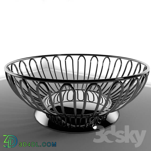 Food and drinks - Round Wire Basket 826