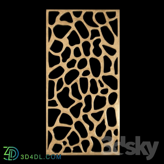 Decorative plaster - wall 3d panel decorative