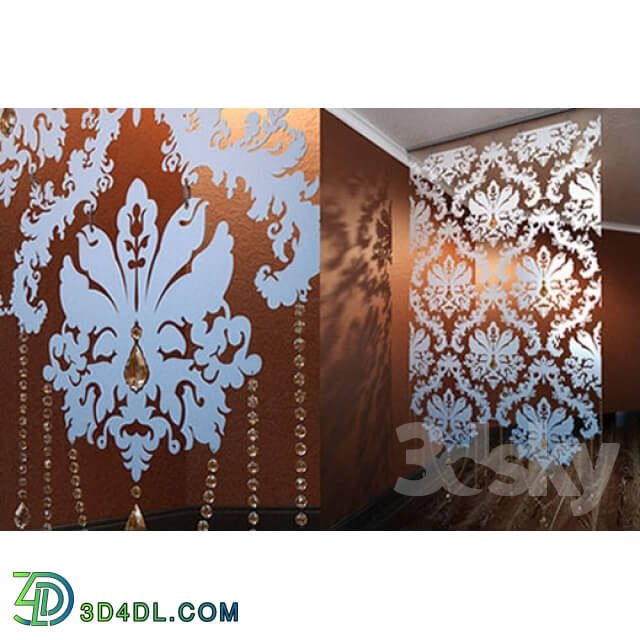 Other decorative objects - ornamental curtain