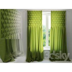 Curtain - Curtains with tucks 