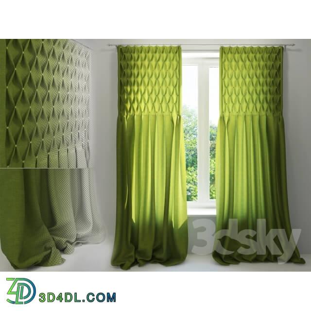 Curtain - Curtains with tucks