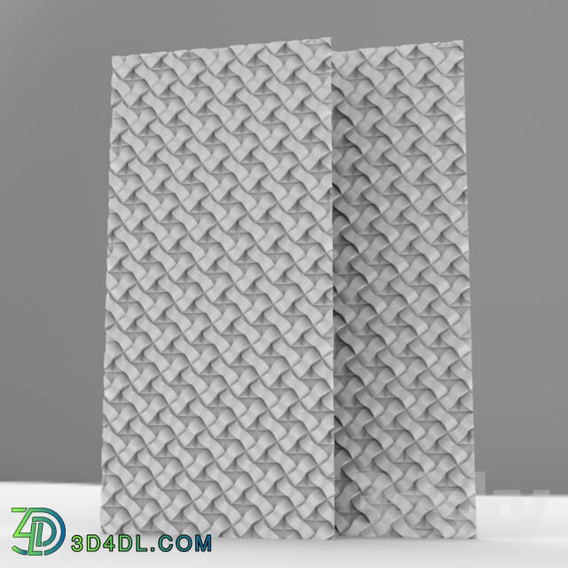 Decorative plaster - Panel - twist