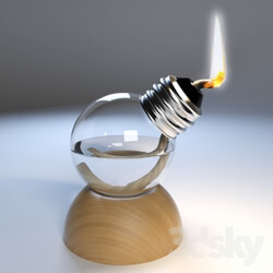 Other decorative objects - oil lamp 