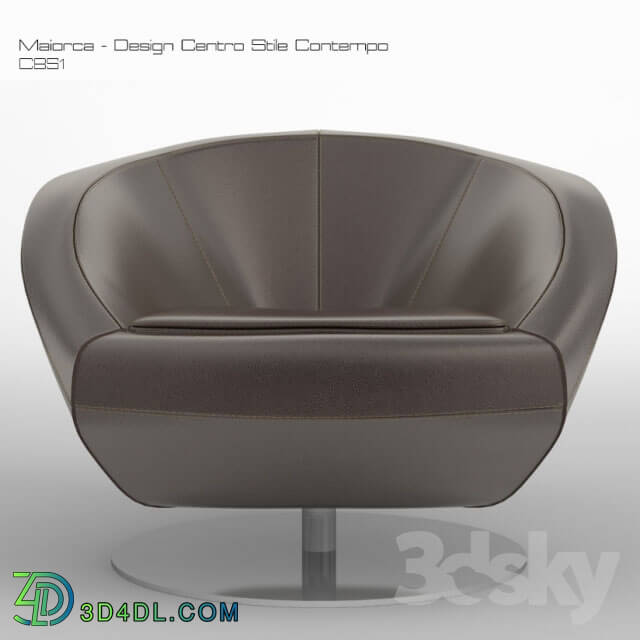 Arm chair - Armchair Contempo Maiorca