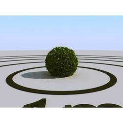 3dMentor HQPlants-01 (037) bush ball 