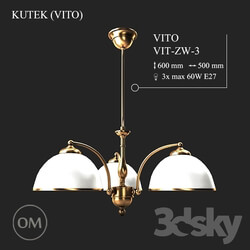 Ceiling light - KUTEK _VITO_ VIT-ZW-3 
