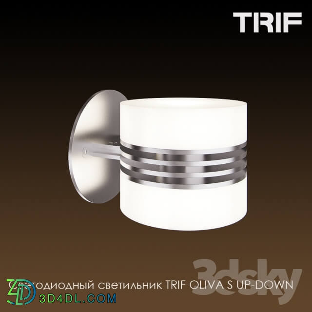 Wall light - LED lamp OLIVA S UPDOWN TRIF