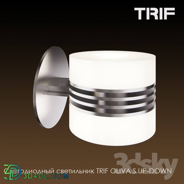 Wall light - LED lamp OLIVA S UPDOWN TRIF