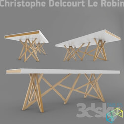 Table - Christophe Delcourt Le Robin table 