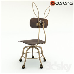 Chair - The Emily _ Meritt Bunny Ears Desk Chair 