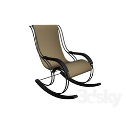 Arm chair - Armchair-rocking chair 